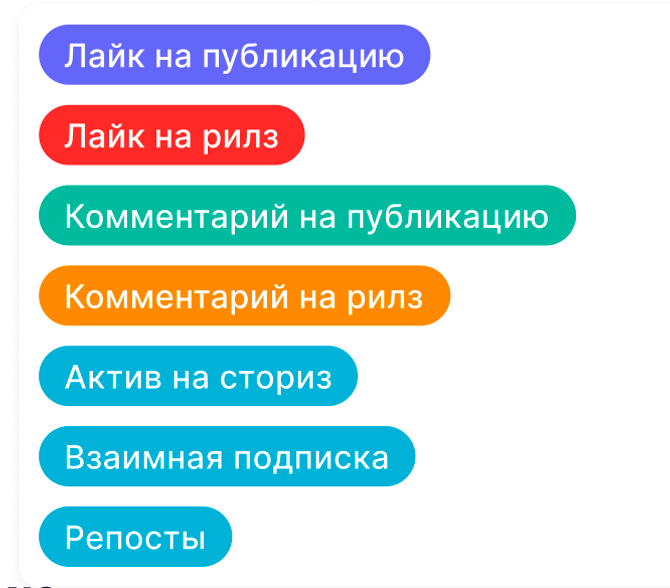 Пример задания — активности