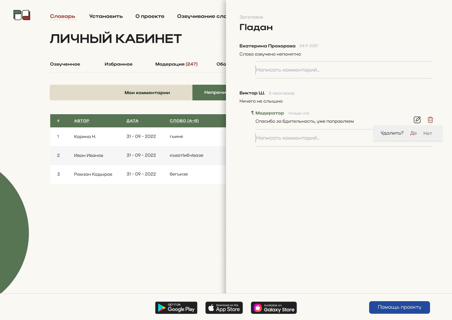 Достижения участников
